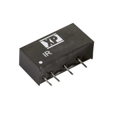 XP Power IR1212SA DC/DC Converter 12V DC, 600mA, 18V Input, 9V Input, 3W, SIP, Through Hole, -40°C to 85°C