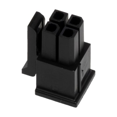 Molex Micro-Fit 3.0 Female Crimp Connector Housing, 4 Way, 3mm Pitch, 2 Row, Polyamide, Cable Mount, 43025-0400