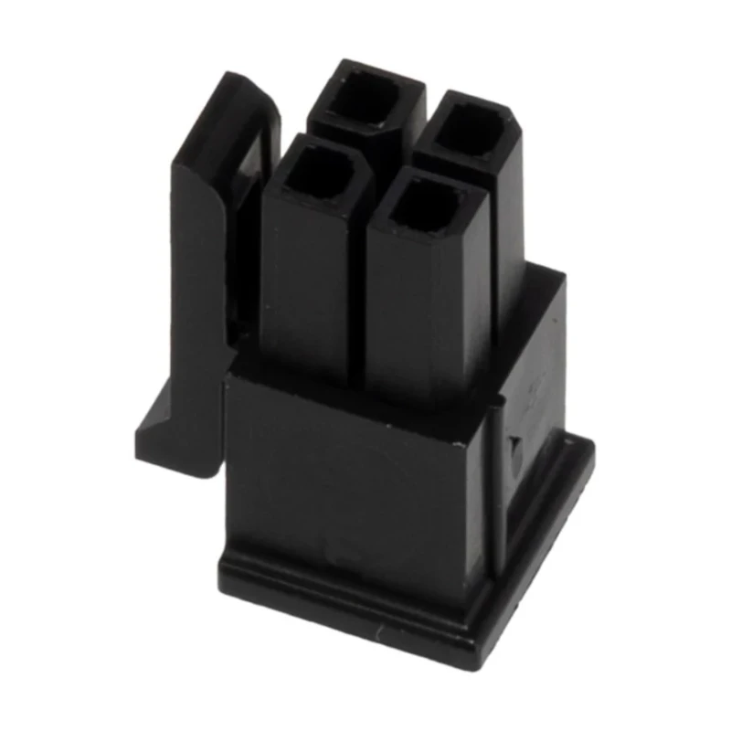 Molex Micro-Fit 3.0 Female Crimp Connector Housing, 4 Way, 3mm Pitch, 2 Row, Polyamide, Cable Mount, 43025-0400
