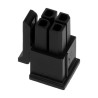 Molex Micro-Fit 3.0 Female Crimp Connector Housing, 4 Way, 3mm Pitch, 2 Row, Polyamide, Cable Mount, 43025-0400