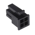 Molex Micro-Fit 3.0 Female Crimp Connector Housing, 4 Way, 3mm Pitch, 2 Row, Polyamide, Cable Mount, 43025-0400
