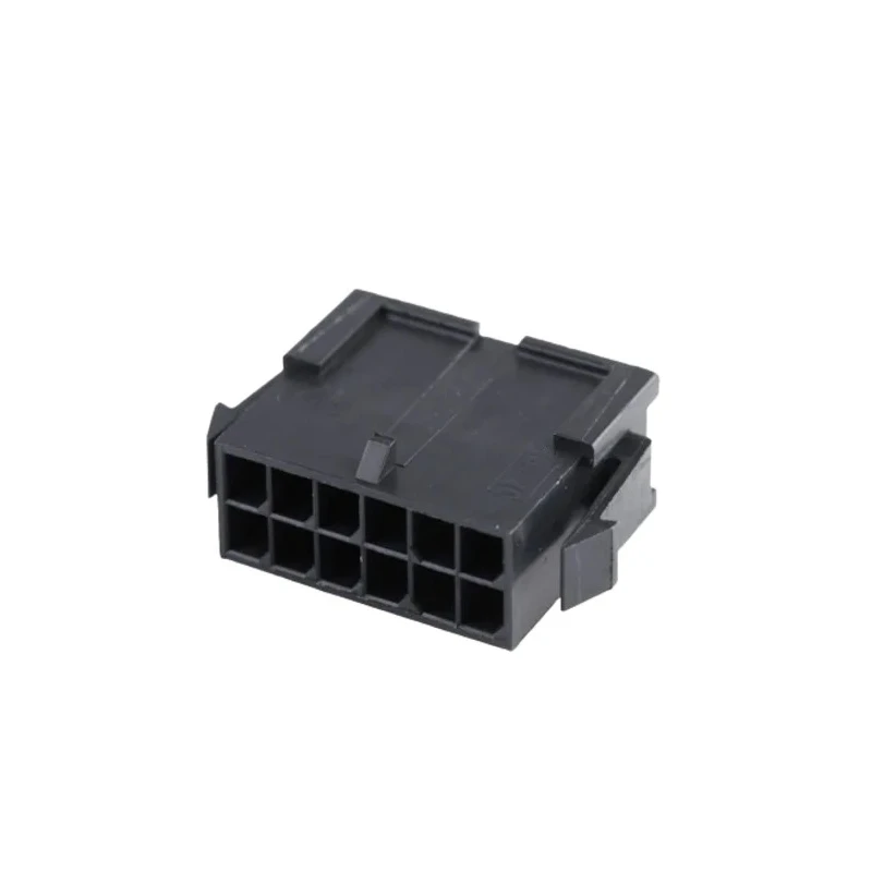 Molex Micro-Fit 3.0 Male Connector Housing, 12 Way, 2 Row, 3 mm Pitch, Panel Mount, 43020-1200