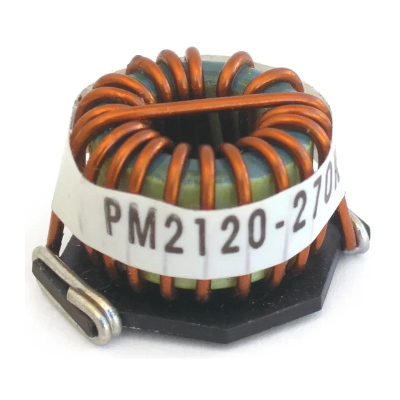 Bourns  Wirewound Surface Mount Inductor, Iron Core, 120μH ±10%, 5.8A, 2 Pins, 30.5mm Diameter, PM2120