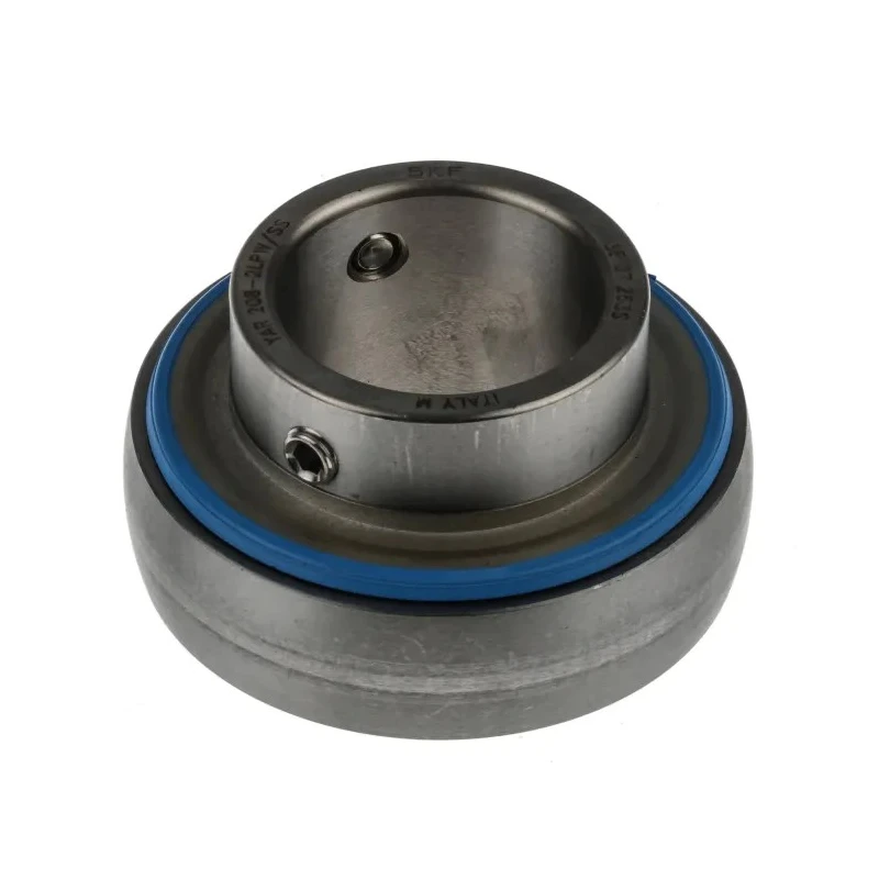 SKF Bearing Unit Insert Stainless Steel 40 mm ID 80 mm OD YAR 208-2LPW/SS