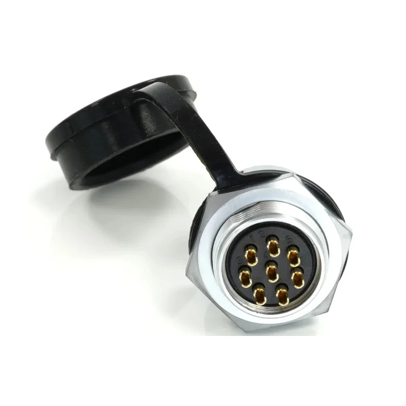 RS PRO Circular Connector 8 Contacts Socket Male Front Mount M20 IP67 SF20 233-8199