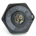 RS PRO Circular Connector 3 Contacts Rear Mount Socket 13 mm IP68 SP13 Series 250V 13A Female 233-8237