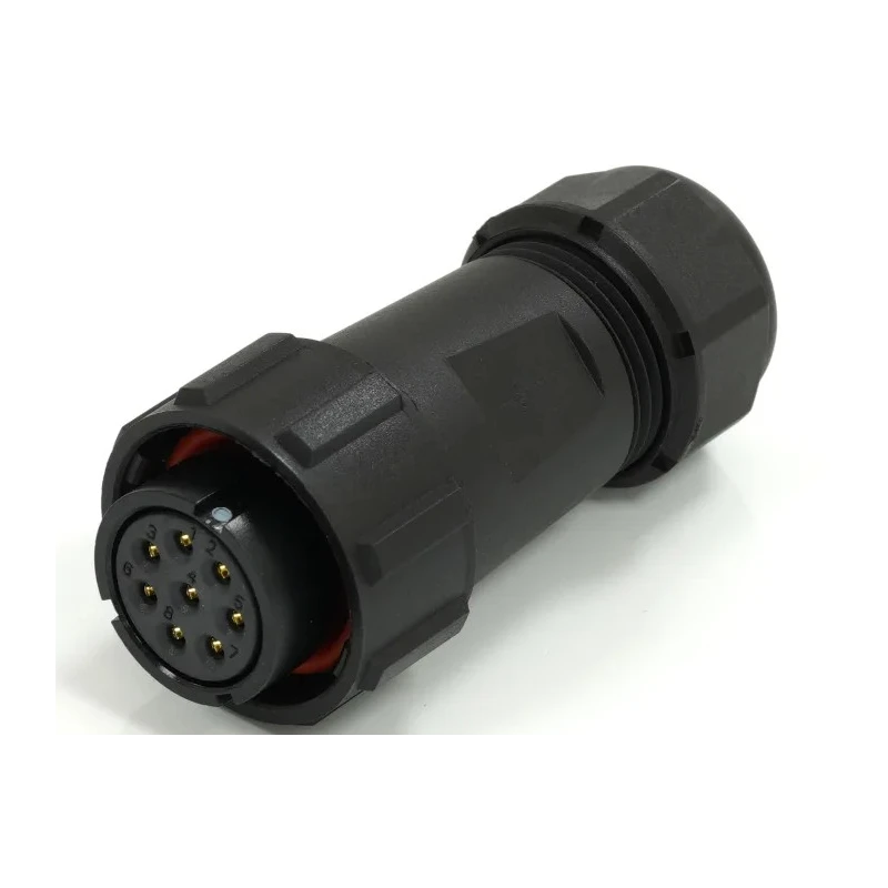 RS PRO Circular Connector 8 Contacts Plug Female Cable Mount 21 mm IP67 SY21 Series 500V 10A 233-8377