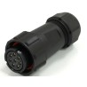 RS PRO Circular Connector 8 Contacts Plug Female Cable Mount 21 mm IP67 SY21 Series 500V 10A 233-8377