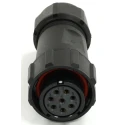 RS PRO Circular Connector 8 Contacts Plug Female Cable Mount 21 mm IP67 SY21 Series 500V 10A 233-8377