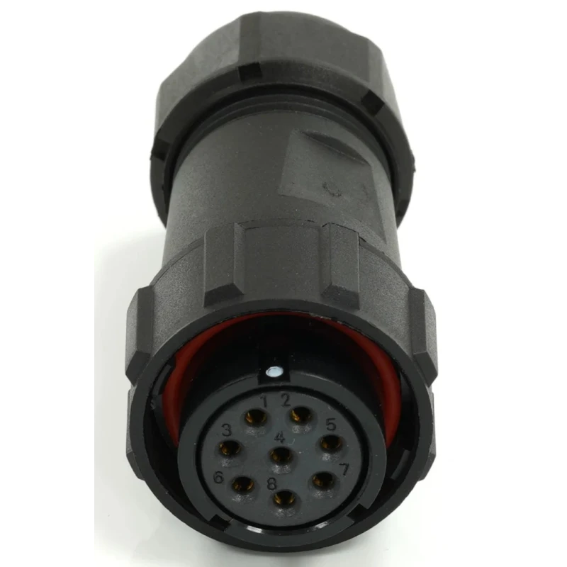 RS PRO Circular Connector 8 Contacts Plug Female Cable Mount 21 mm IP67 SY21 Series 500V 10A 233-8377
