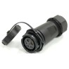 RS PRO SY21 Series Circular Connector 6 Contacts 21 mm Female Socket IP67 Cable Mount 500V 233-8383