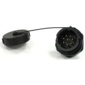 RS PRO SY21 Series Circular Connector Socket, 8 Contacts, Male, 21 mm, Bayonet, IP67, 233-8389