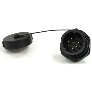 RS PRO SY21 Series Circular Connector Socket, 8 Contacts, Male, 21 mm, Bayonet, IP67, 233-8389