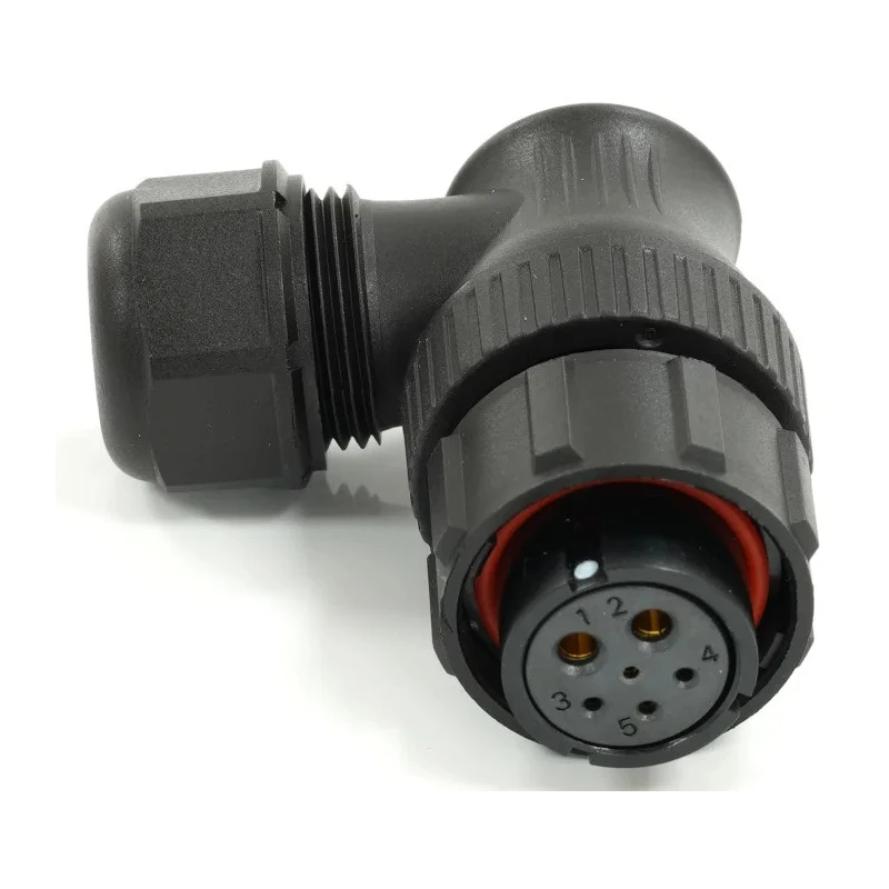 RS PRO Circular Connector 6 Contacts Cable Mount 21 mm Plug Female IP67 SY21 Series 233-8407