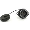 RS PRO Industrial Circular Connector, 6 Contacts, Flange Mount, 21 mm, Male Socket, IP67, 500V SY21 Series 233-8395