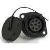 RS PRO Circular Connector, 8 Contacts, Flanged Socket, IP67, Female, 21 mm, SY21 Series 233-8401