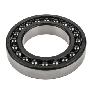 SKF Self-Aligning 2-Row Ball Bearing 1215 K/C3, 75 mm ID, 130 mm OD, Tapered Bore, C3 Clearance