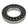 SKF Self-Aligning 2-Row Ball Bearing 1215 K/C3, 75 mm ID, 130 mm OD, Tapered Bore, C3 Clearance