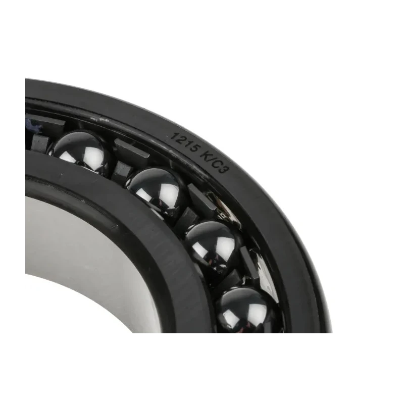 SKF Self-Aligning 2-Row Ball Bearing 1215 K/C3, 75 mm ID, 130 mm OD, Tapered Bore, C3 Clearance