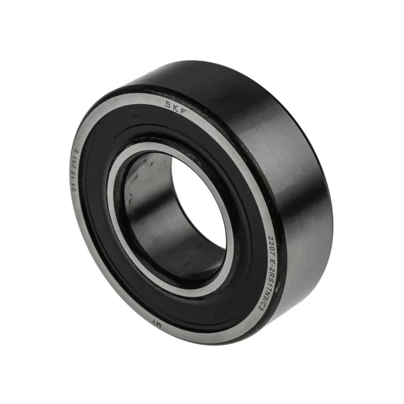 SKF Self-Aligning Ball Bearing 35 mm ID, 72 mm OD, Dual-Sealed, C3 Clearance, 2 Row 2207 E-2RS1TN9/C3