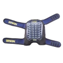 Irwin I-Gel Gel Knee Pad, Adjustable Strap, Impact Resistant, Black/Blue 10503830