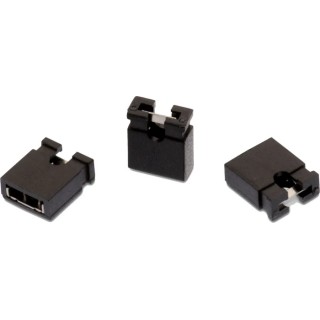 Wurth Elektronik WR-PHD Jumper Straight Female, 6 Way, 1 Row, 2.54 mm Pitch, Black, 250V, 3A 60910613421