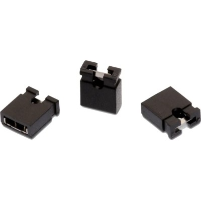 Wurth Elektronik WR-PHD Jumper Straight Female, 6 Way, 1 Row, 2.54 mm Pitch, Black, 250V, 3A 60910613421