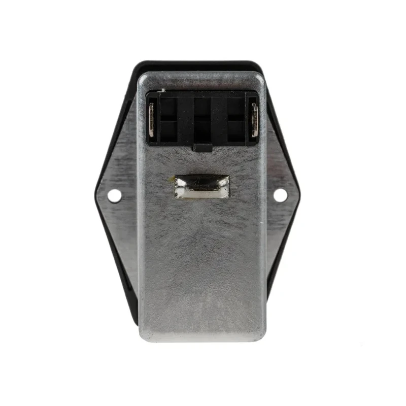 Schaffner IEC Power Entry Filter Module, FN284-2-06, 2A, 250V AC, Panel Mount, 2 Pole, Dual Fuse, C14, Faston