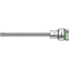 Wera 1/2 in Drive TX45 Bit Socket 140mm Chrome Vanadium Steel, Non-Impact, Colour-Coded Tool Finder TX45