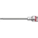 Wera 1/2 in Drive 6 mm Hexagon Bit Socket, Chrome Vanadium Steel, 101.5mm Length 05003842001