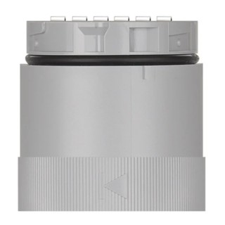 Werma KombiSIGN 40 Terminal Element, 24V AC/DC, IP69K/IP66, Spring Terminal, Grey, 40mm Base, 630.700.75