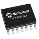 Microchip ATTINY3224-SSU 16-bit AVR Microcontroller, 20 MHz, 32kB Flash, 14-Pin SOIC