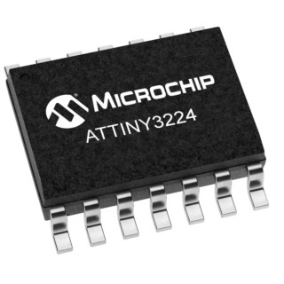 Microchip ATTINY3224-SSU 16-bit AVR Microcontroller, 20 MHz, 32kB Flash, 14-Pin SOIC