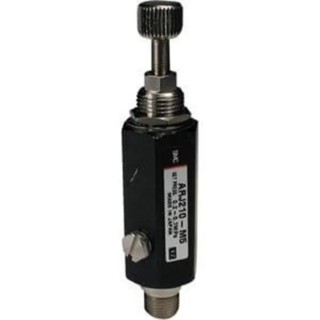 SMC Pneumatic Regulator M5 x 0.8, 2 Bar, Aluminium Body, Miniature, ARJ210-M5G