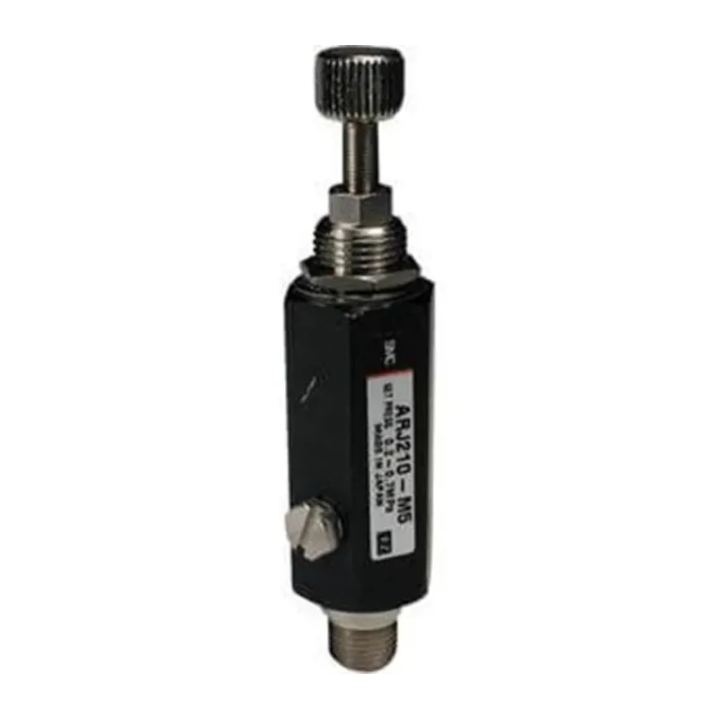 SMC Pneumatic Regulator M5 x 0.8, 2 Bar, Aluminium Body, Miniature, ARJ210-M5G