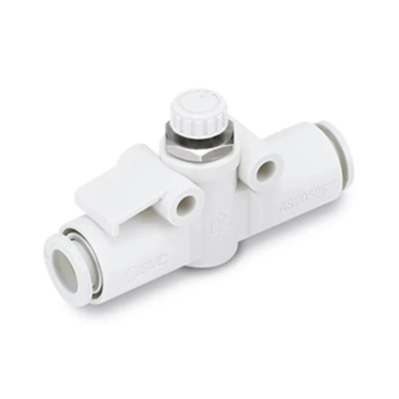 SMC  Speed Controller, Threaded 1/2 in Inlet, Female Push-in R 4 mm Outlet, Nylon, AS100 Series