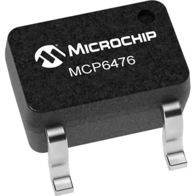 Microchip MCP6476UT-E/LT Operational Amplifier, 3 MHz, Rail-to-Rail I/O, 5-Pin SC-70-5, 5.5V