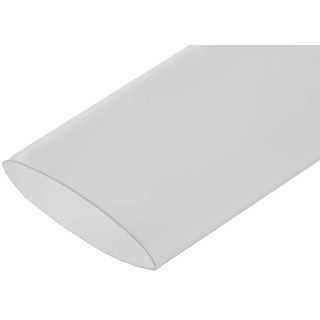 TE Connectivity Heat Shrink Tubing Clear, 24 mm Diameter x 1.2 m Length, 3:1 Shrink Ratio, Polyolefin RNF 3000-24/8-X