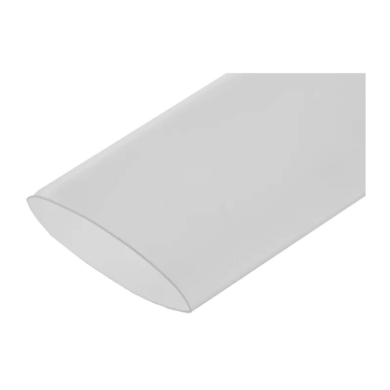 TE Connectivity Heat Shrink Tubing Clear, 24 mm Diameter x 1.2 m Length, 3:1 Shrink Ratio, Polyolefin RNF 3000-24/8-X