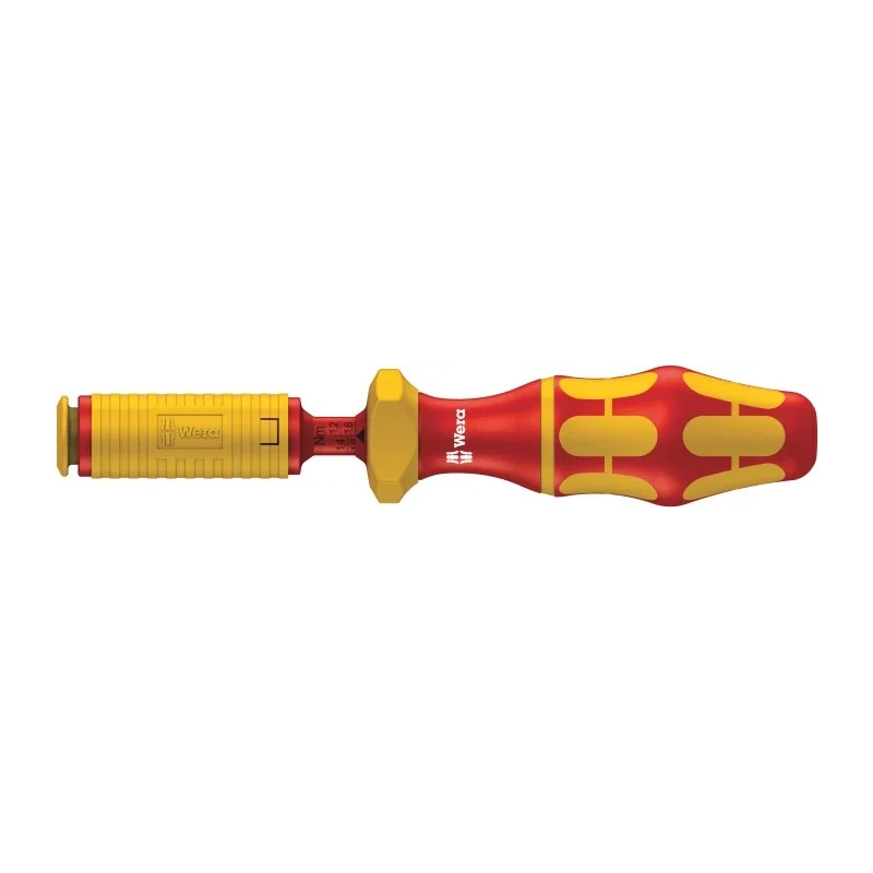 Wera Adjustable Torque Screwdriver 0.3–1.2 Nm, 9 mm Drive, ±6% Accuracy 05074752001