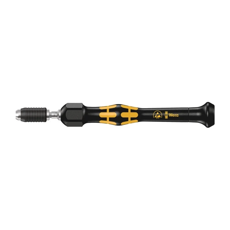Wera Adjustable Torque Screwdriver 0.05–0.11 Nm, 4 mm Drive, ESD Safe, ±10% Accuracy 05074804001