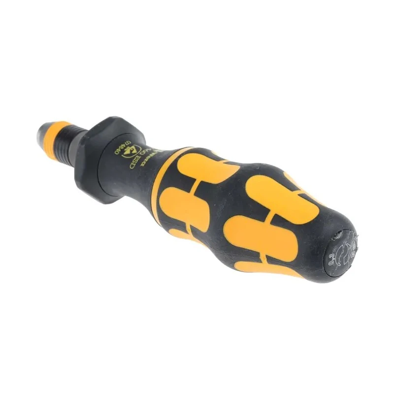 Wera Pre-Settable Torque Screwdriver 0.3–1.2 Nm, 1/4 in Drive, ESD Safe, ±6% Accuracy 05074840001