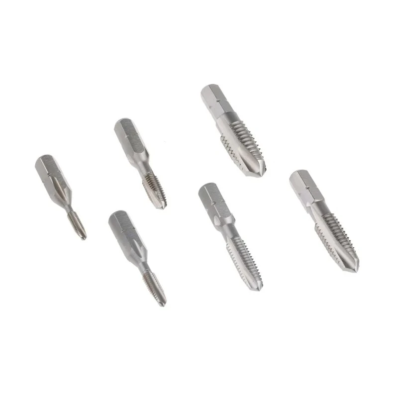 Wera Tap Set M3 to M10 Metric Standard, HSS, 7 Pieces, Universal Rapidaptor, 05104654001