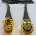Mobilemark CA197/195 Series Coaxial Cable Female SMA to Male SMA, 5 m, 50 Ω, Polyvinyl Chloride Jacket 