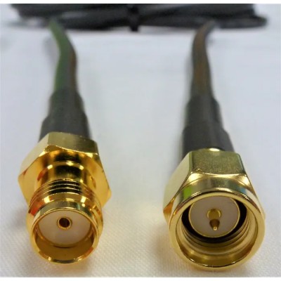Mobilemark CA197/195 Series Coaxial Cable Female SMA to Male SMA, 5 m, 50 Ω, Polyvinyl Chloride Jacket 