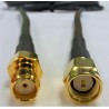 Mobilemark CA197/195 Series Coaxial Cable Female SMA to Male SMA, 5 m, 50 Ω, Polyvinyl Chloride Jacket