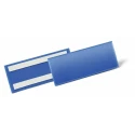 Durable Blue 1/2 A5 Document Display, Adhesive Mount, Polypropylene, 81.5 mm Height, 223 mm Width, 179407