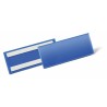 Durable Blue 1/2 A5 Document Display, Adhesive Mount, Polypropylene, 81.5 mm Height, 223 mm Width, 179407