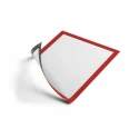 Durable Red Wall-Mount Magnetic A4 Frame, Plastic, 323 mm Height, 236 mm Width 486903