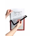Durable Red Wall-Mount Magnetic A4 Frame, Plastic, 323 mm Height, 236 mm Width 486903